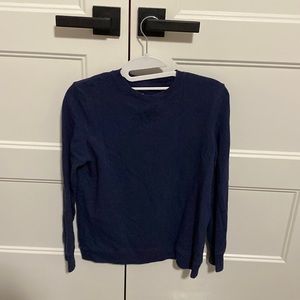 Girls all in motion navy blue long sleeve